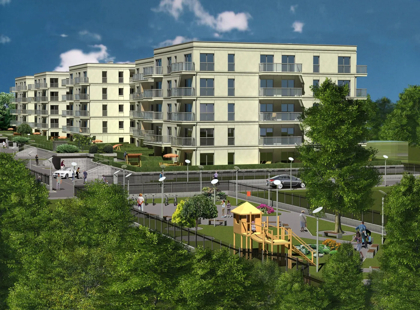 Mokotowskie osiedle SGI Baltis