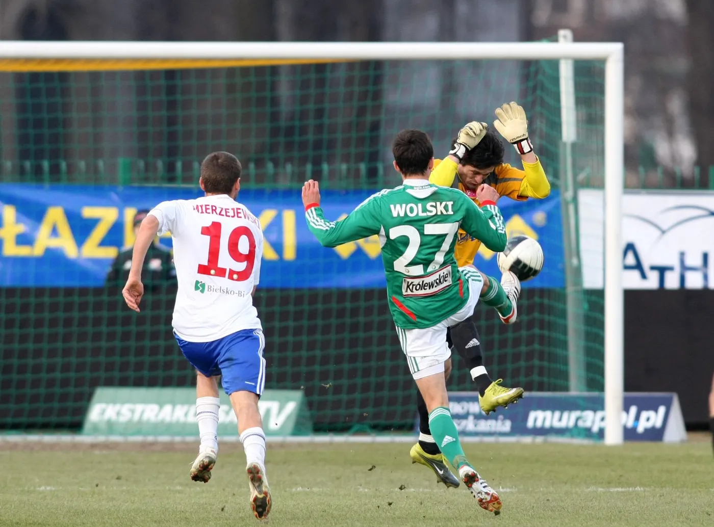 Legia wygrała z "Góralami" i utrzymała prowadzenie w tabeli