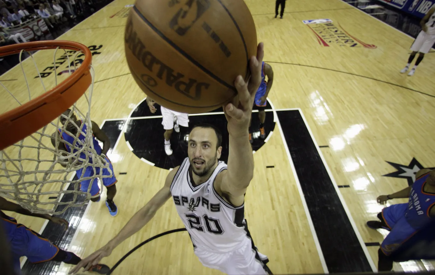 Ginobili poprowadził Spurs do pierwszej wygranej w finale konferencji