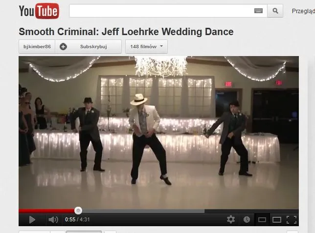 Kto powiedział, że taniec weselny musi być nudny?