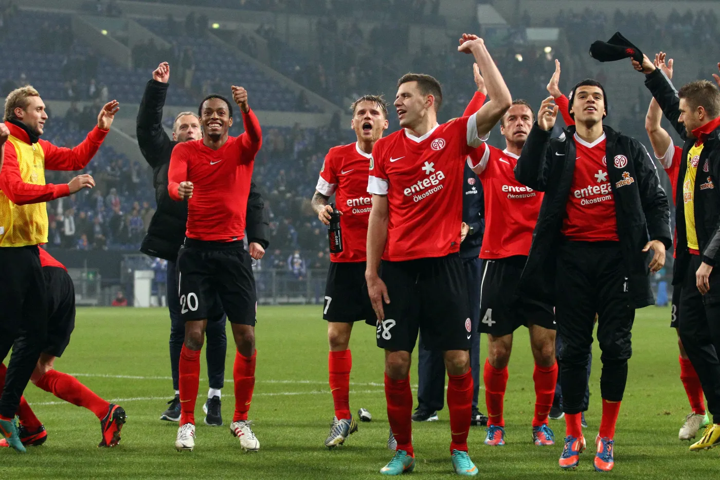 Mainz w ćwierćfinale, cały mecz Polanskiego