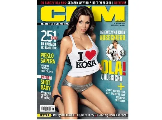 Dziewczyna Koseckiego pokazała wdzięki w magazynie dla panów. ZDJĘCIA