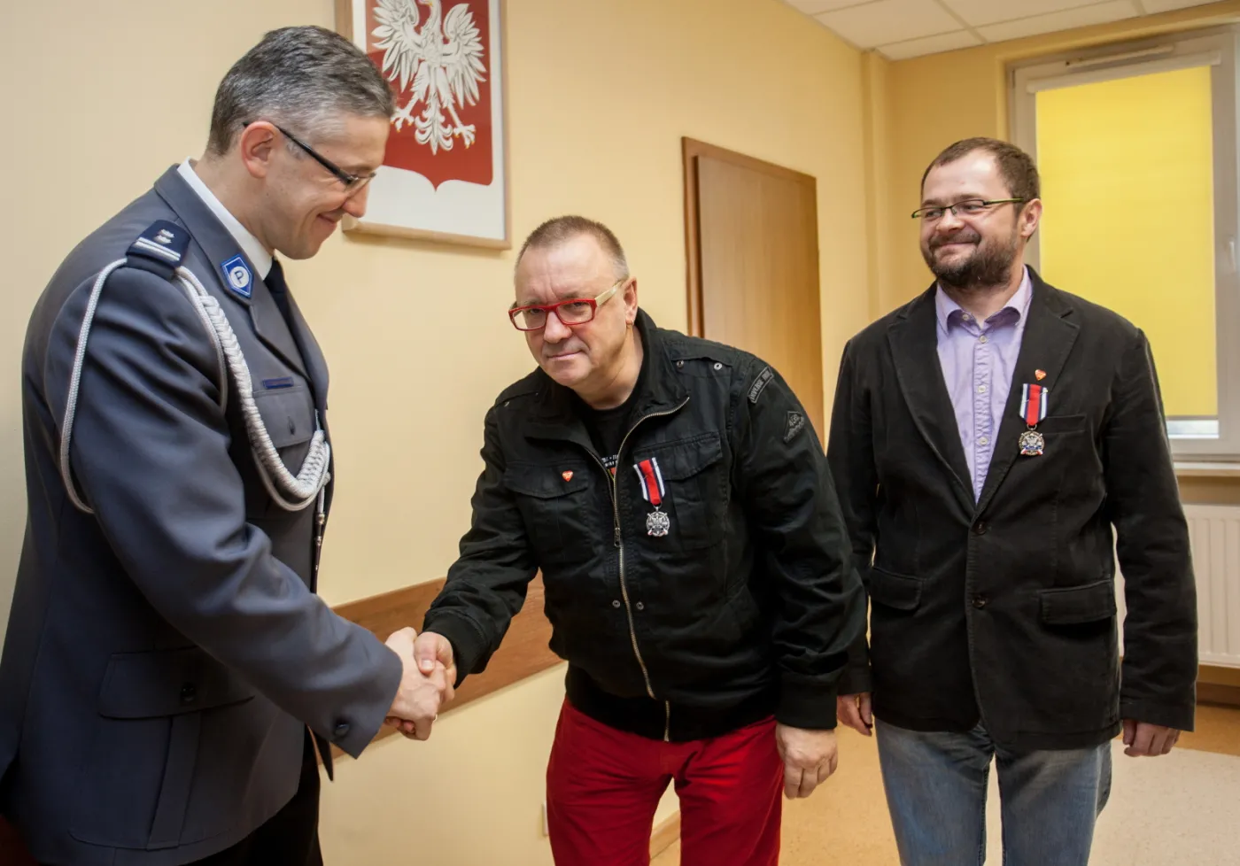 Policjanci odznaczyli Jerzego Owsiaka. Za zasługi