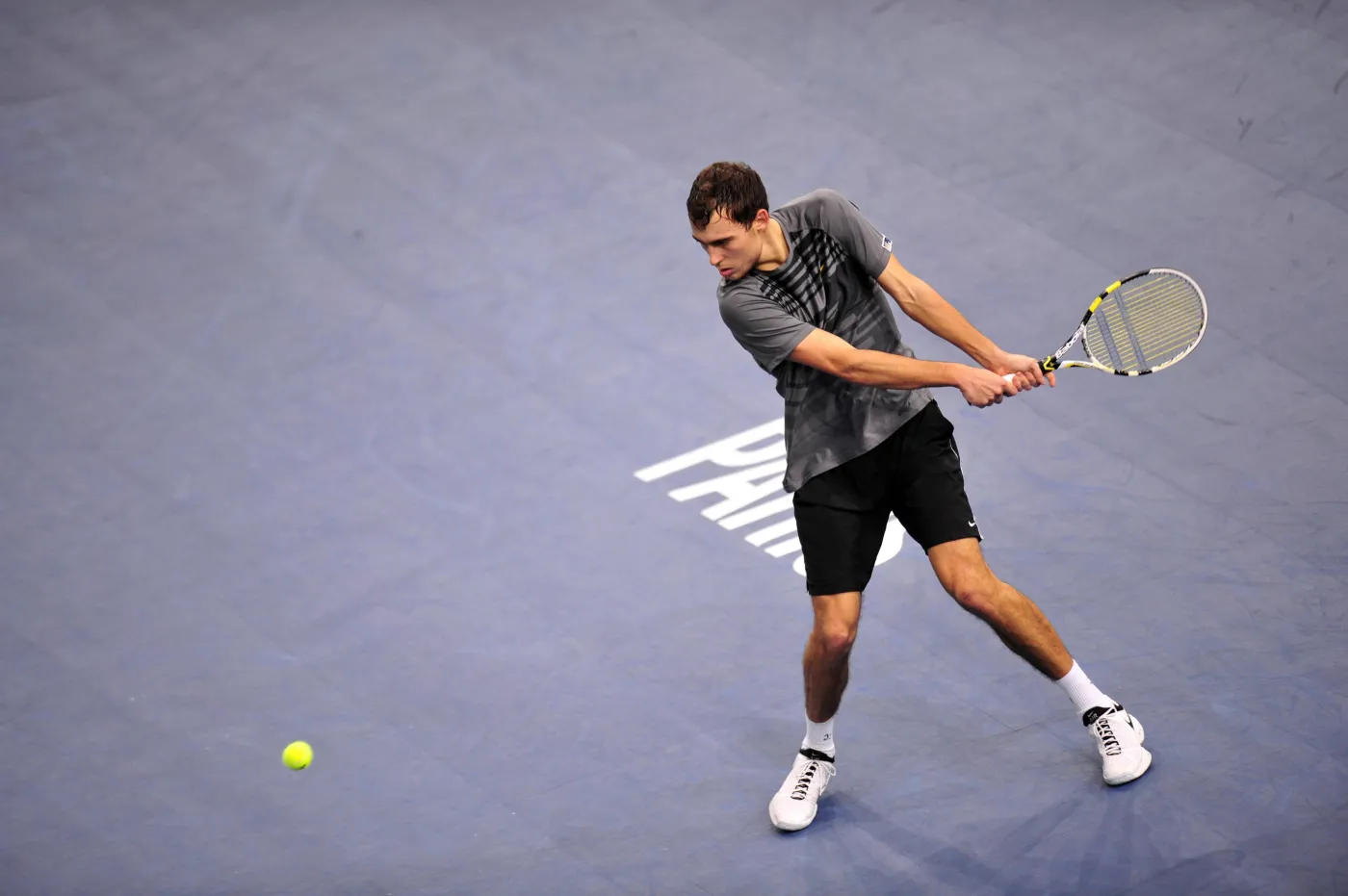 Efektowny beckhend Jerzego Janowicza drugim zagraniem sezonu. WIDEO