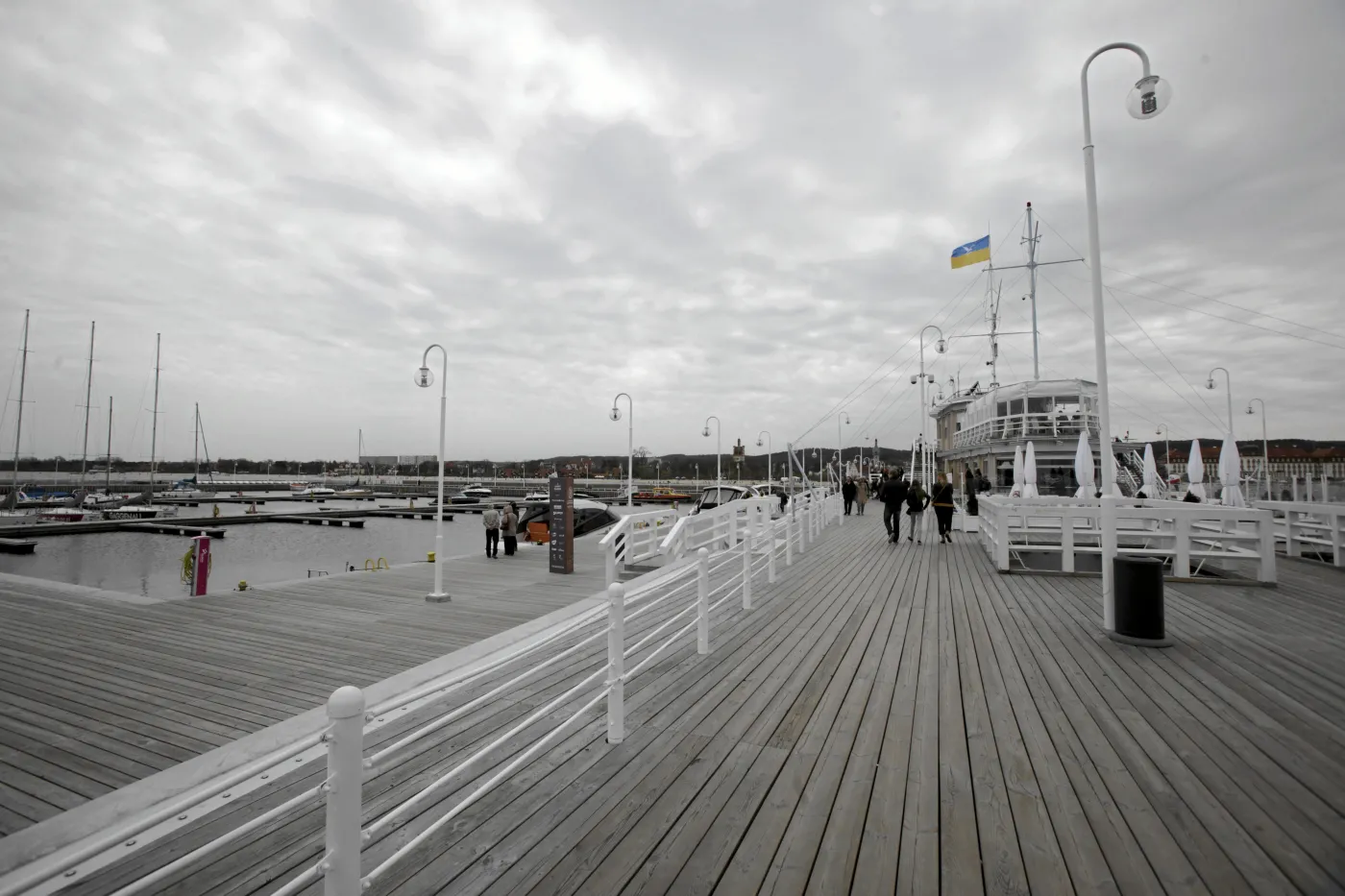 Politycy Solidarnej Polski zostali odprawieni z molo. Będzie pozew?