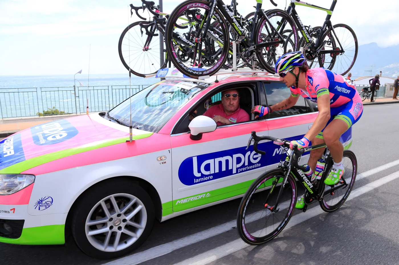 Przejedź etap Tour de Pologne w wozie Lampre-Merida