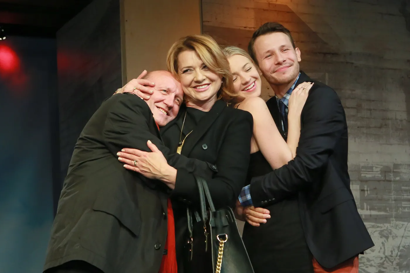 Artur Barciś, Małgorzata Ostrowska-Królikowska, Barbara Kudrej-Szatan i Mateusz Banasiuk