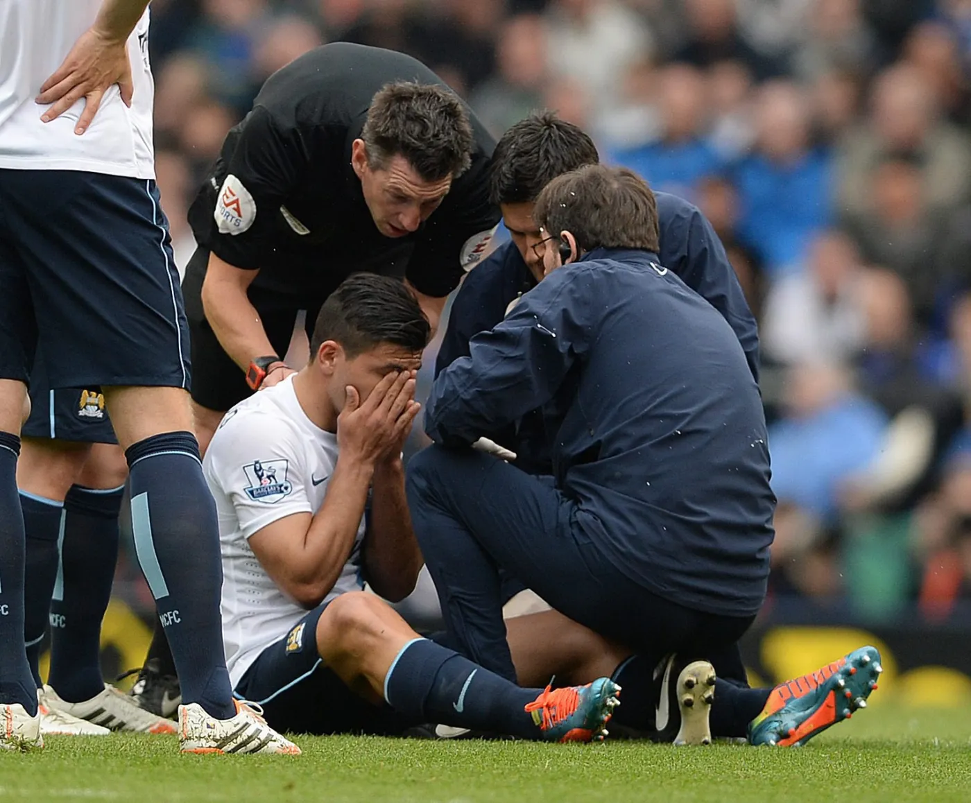 Liga angielska: Manchester City bez Sergio Aguero w meczu z Aston Villą