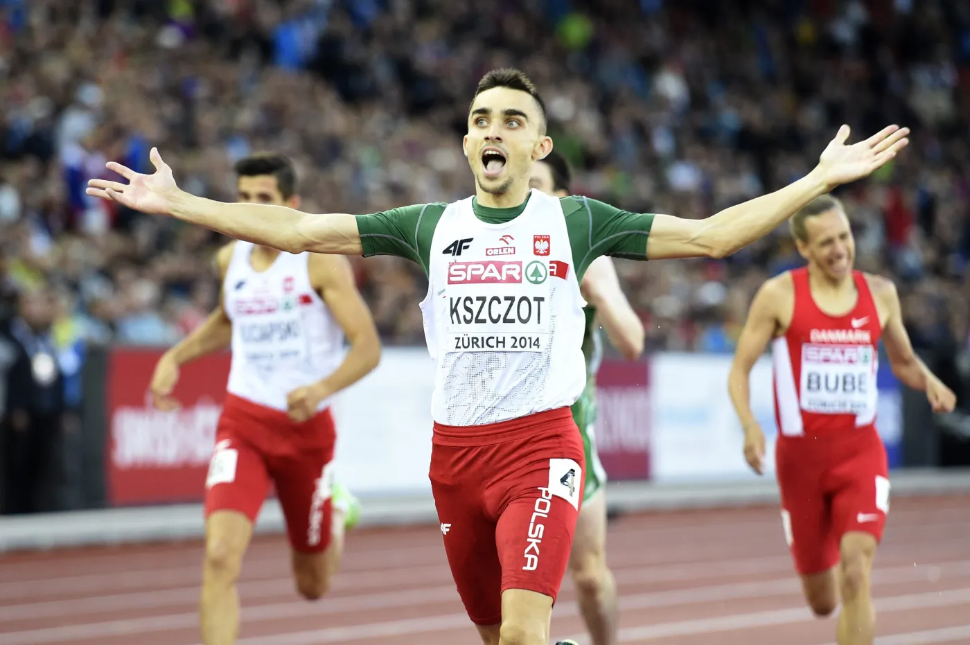 Adam Kszczot mistrzem Europy! Artur Kuciapski wicemistrzem!