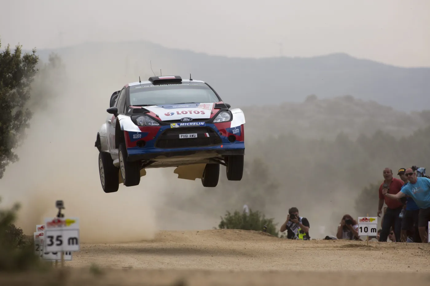 Rajd Włoch: Robert Kubica piąty po drugim dniu