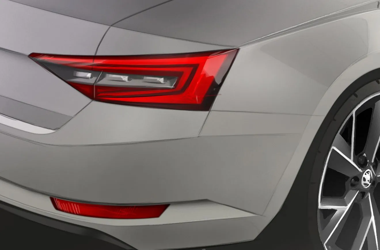 Skoda ujawnia nowy model i zmienia styl. Zobacz, jak wygląda nowy superb