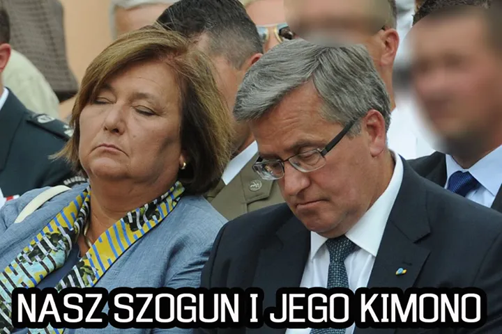 Kimono Komorowskiego i Pawłowicz w wojsku. MEMY TYGODNIA