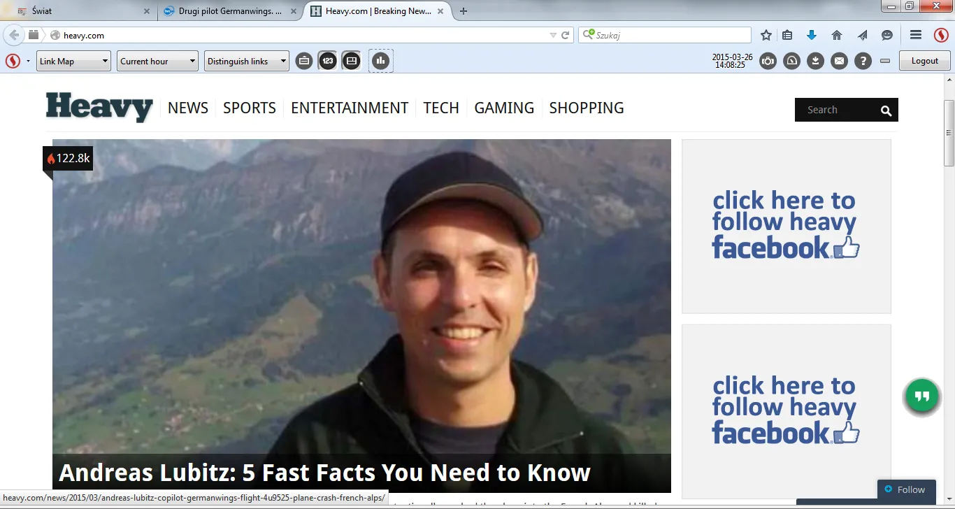 Media: Andreas Lubitz w przeszłości miał depresję. Kim był drugi pilot airbusa?