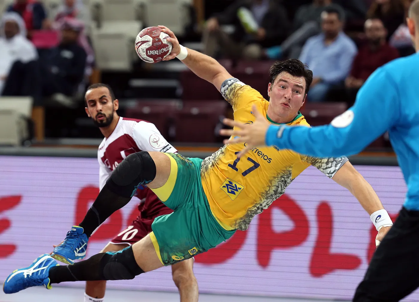 MŚ piłkarzy ręcznych: Katar - Brazylia 28:23