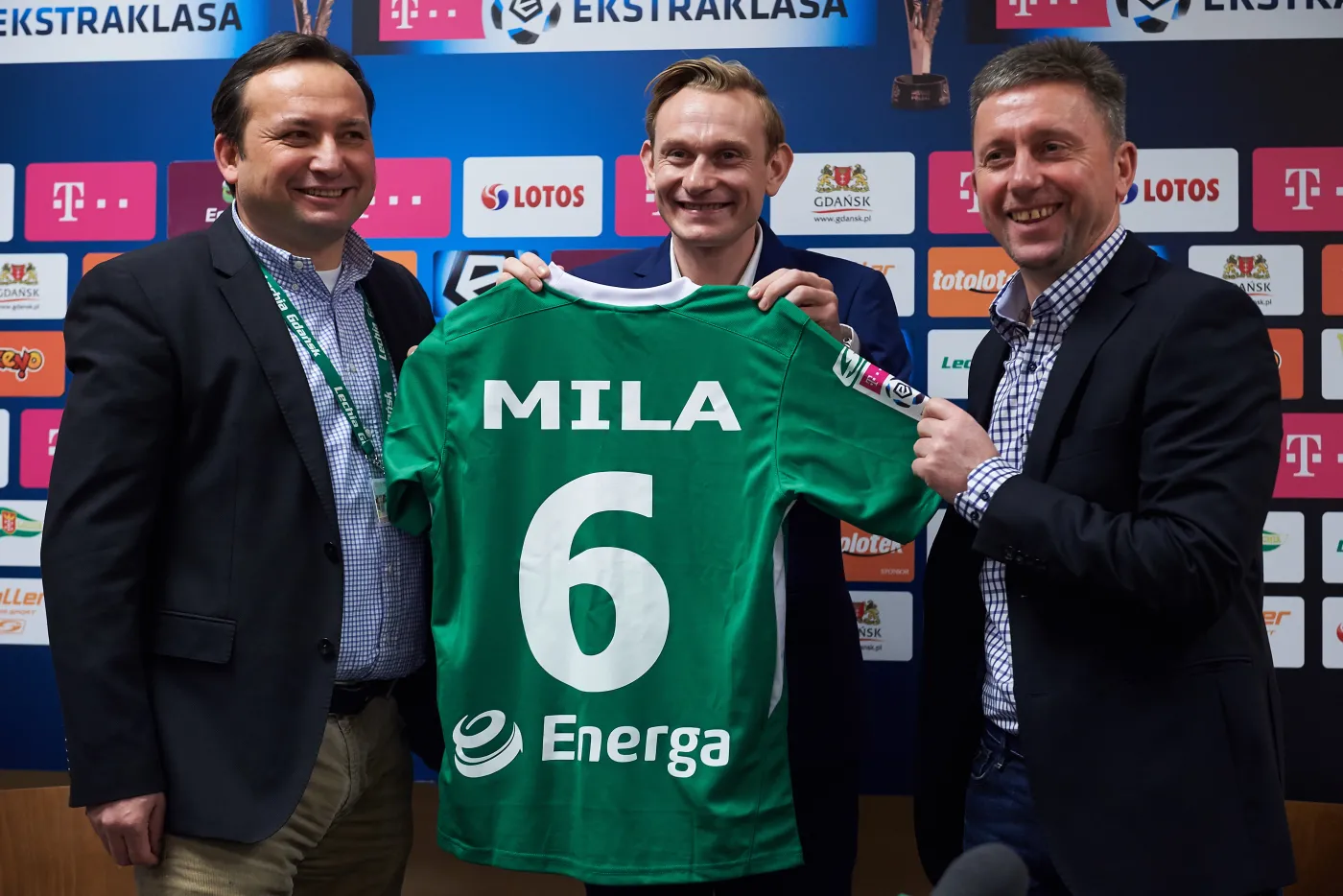 T-Mobile Ekastraklasa: Sebastian Mila piłkarzem Lechii Gdańsk