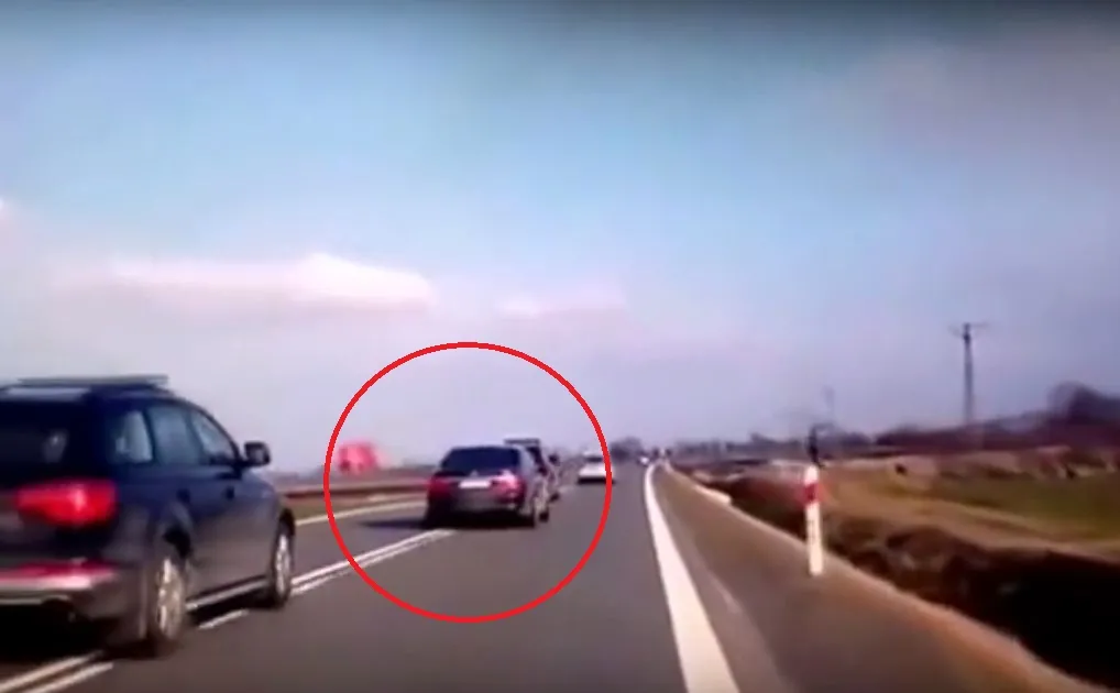 Mandat i punkty za przejazd prezydenckiej kolumny przed wypadkiem? Dla BOR-owców nie, ale dla kierowcy auta, z którego ich nagrano...