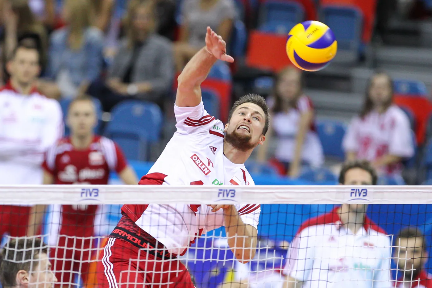 Polscy siatkarze wygrali sparing z Sada Cruzeiro. Świetny mecz Kubiaka