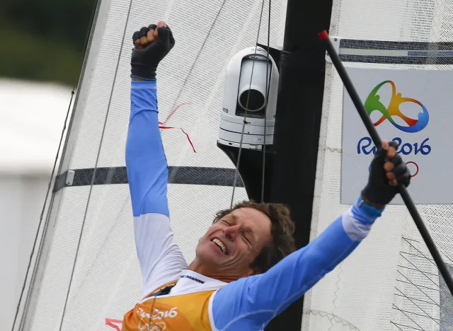 54-letni żeglarz pokonał raka i zdobył złoty medal w Rio de Janeiro