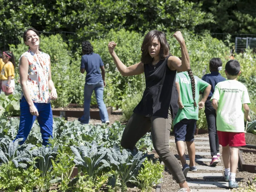W Polsce by tego nie pokazano...? Wyjątkowo niekorzystne zdjęcia Michelle Obamy