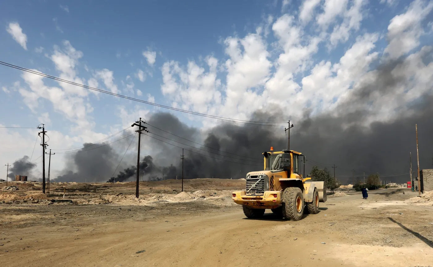 Ciężkie walki o Mosul. "Dżihadyści, poddajcie się, albo zginiecie" [ZDJĘCIA]
