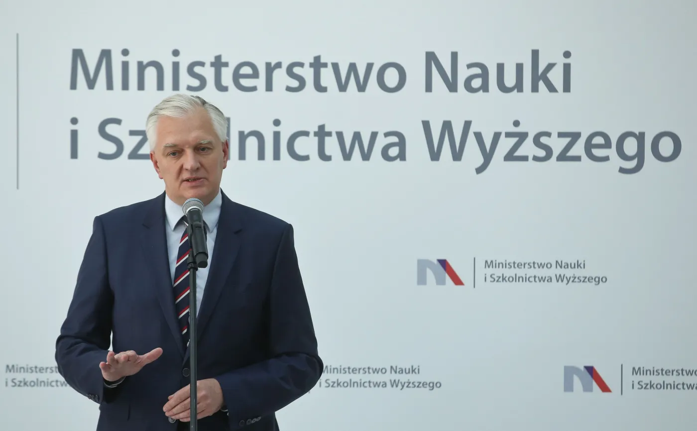 Jarosław Gowin: Najpierw granty, potem Noble