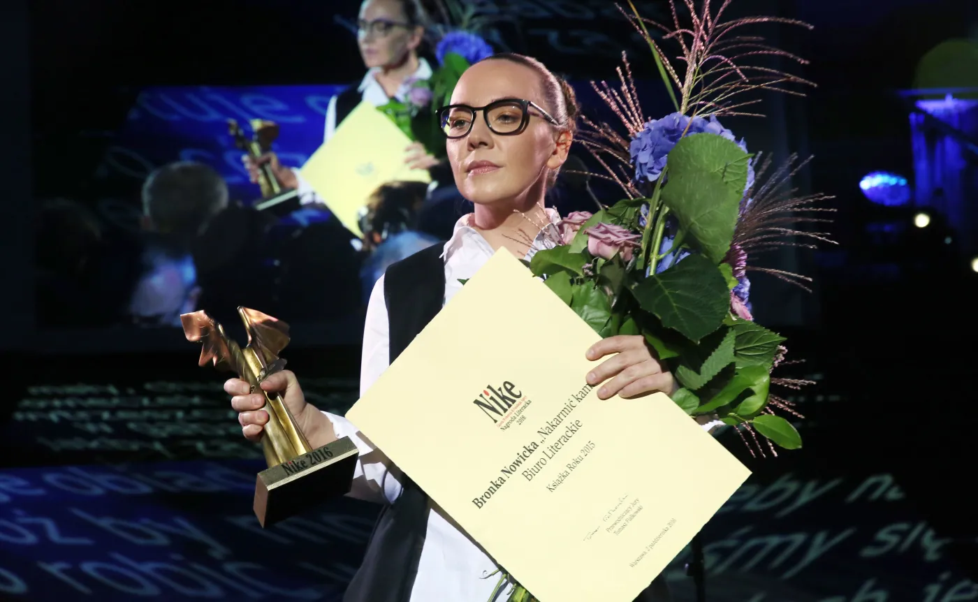 Bronka Nowicka laureatką Nagrody Literackiej Nike