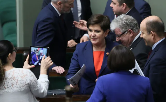 PO złożyła w Sejmie wniosek o wotum nieufności dla rządu B. Szydło