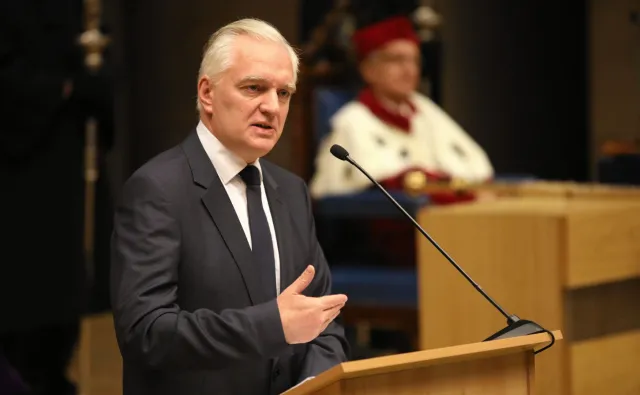 Gowin przedstawia kandydatkę na prezydenta Krakowa. Szef klubu PiS: To nie zostało z nami uzgodnione