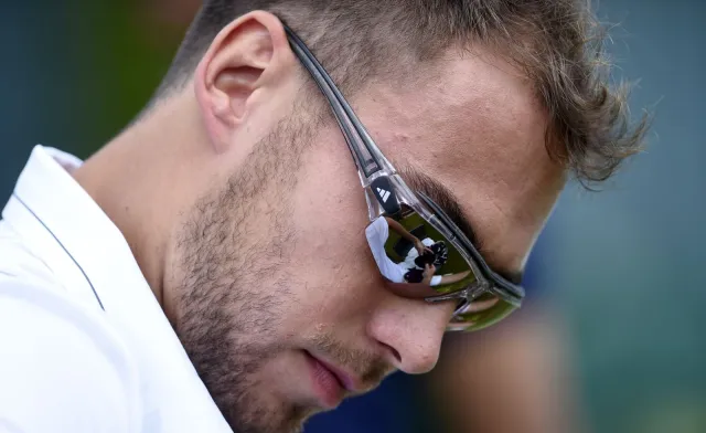 Jerzy Janowicz wyszedł z konferencji prasowej. Nie odpowiadała mu obecność jednego z dziennikarzy