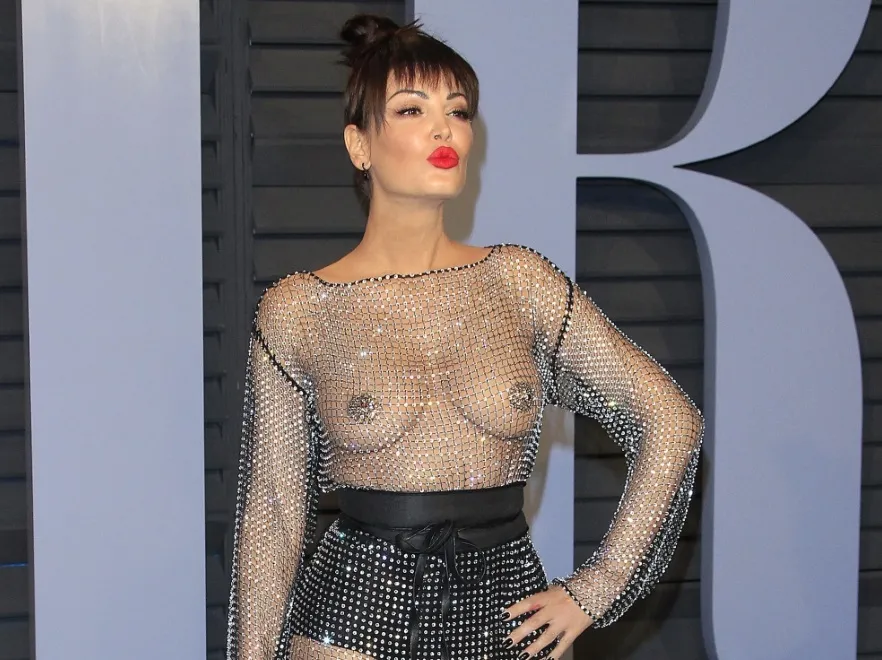 Wszystko na wierzchu. Najgorsza kreacja pooscarowej imprezy "Vanity Fair". FOTO