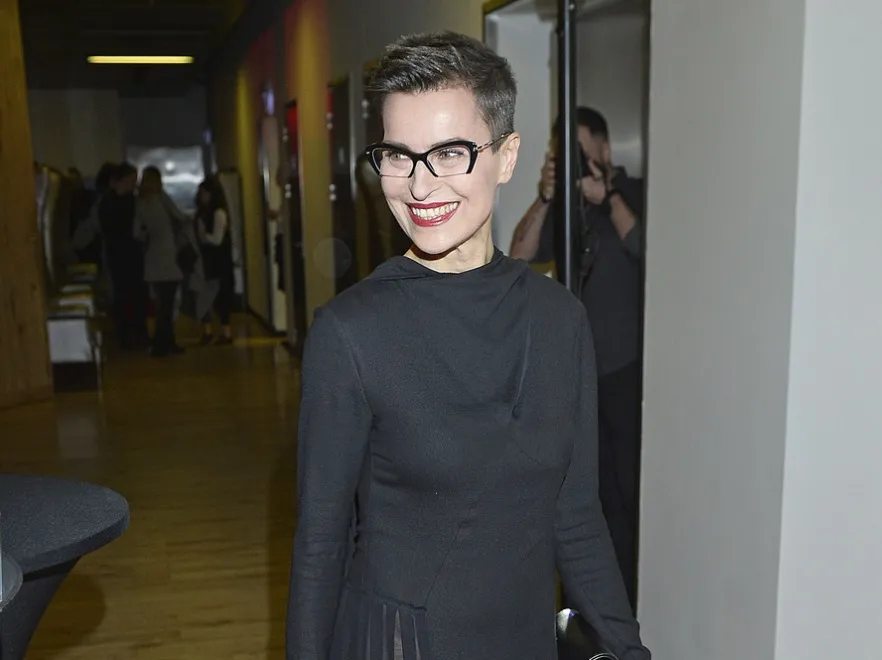 Brak miejsca na bieliznę...? 56-letnia Danuta Stenka w sukni rozpalającej wyobraźnię. FOTO