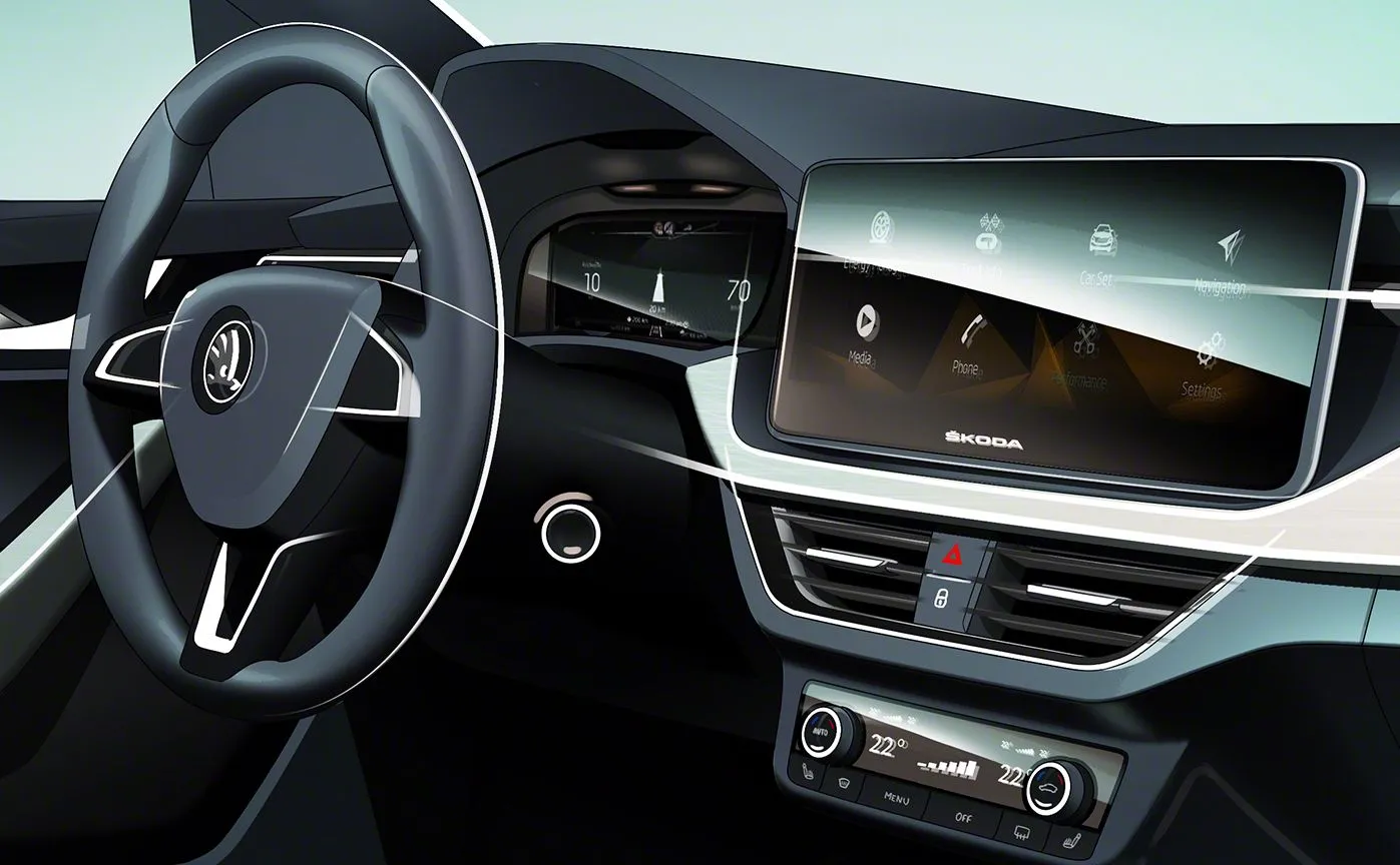 Skoda SCALA odkrywa tajemnicę. Nowy model ceną pokona Golfa, a wnętrzem zawstydzi... BMW