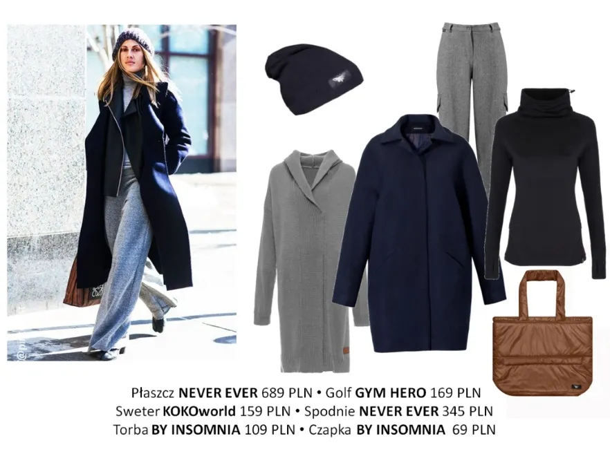 Warstwy górą. STYLIZACJE na jesień 2018