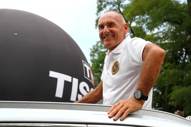 Czesław Lang święta spędzi w siodle i przy stole wegańskim