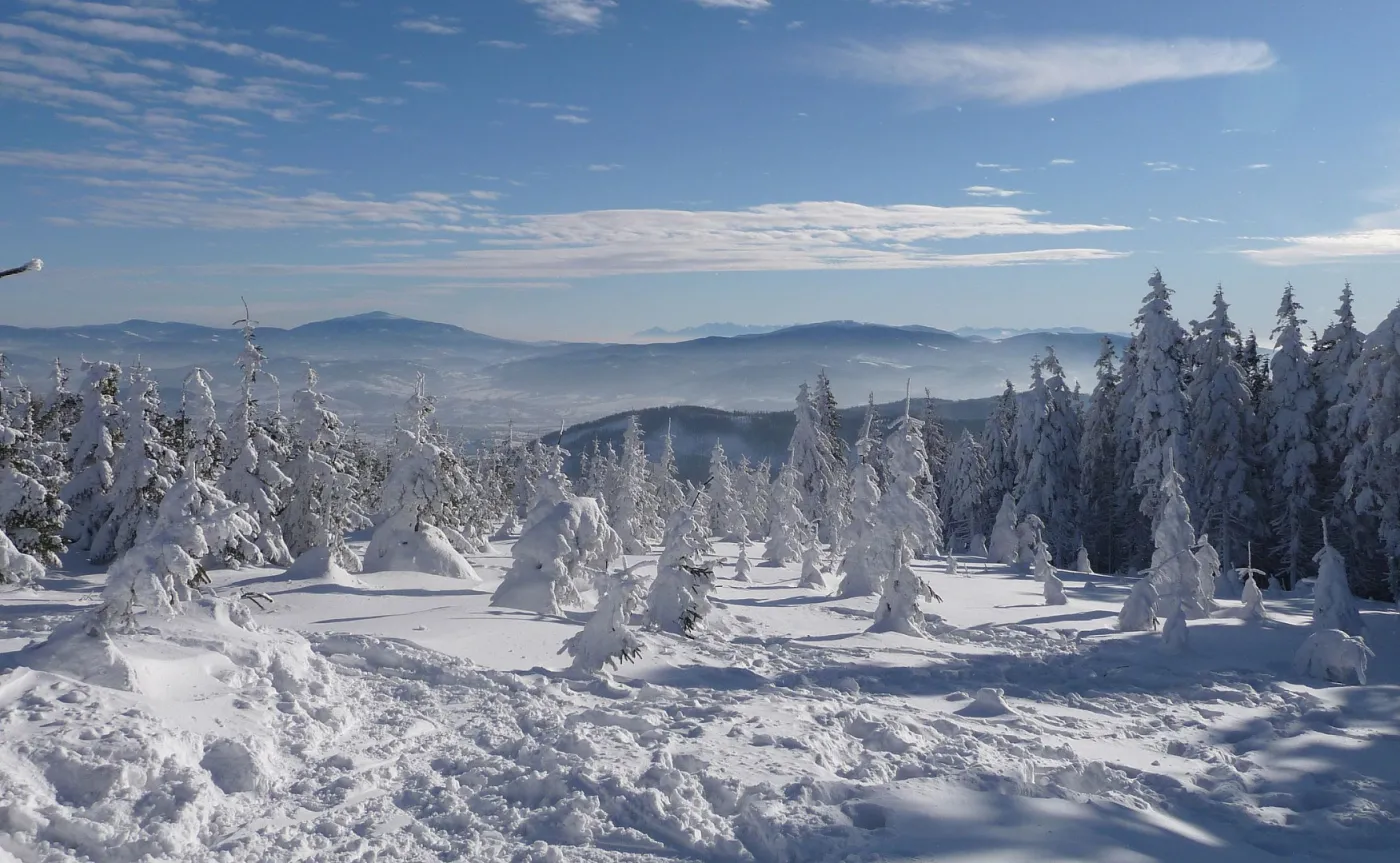 Beskidy zimą