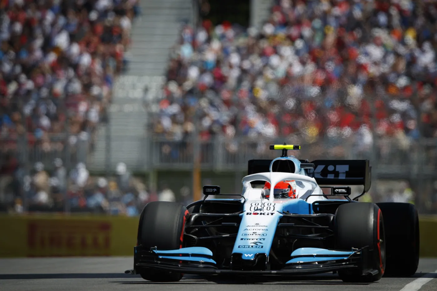 Kubica ostatni w wyścigu o Grand Prix Kanady. Nietypowy triumf Hamiltona