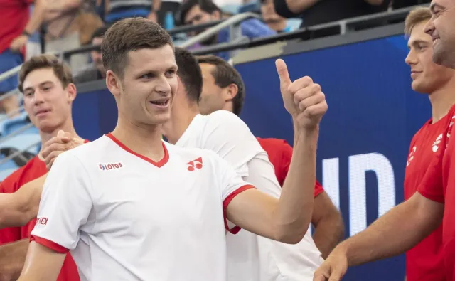 ATP Cup: Hurkacz znów lepszy od Thiema. Polacy pokonali Austriaków