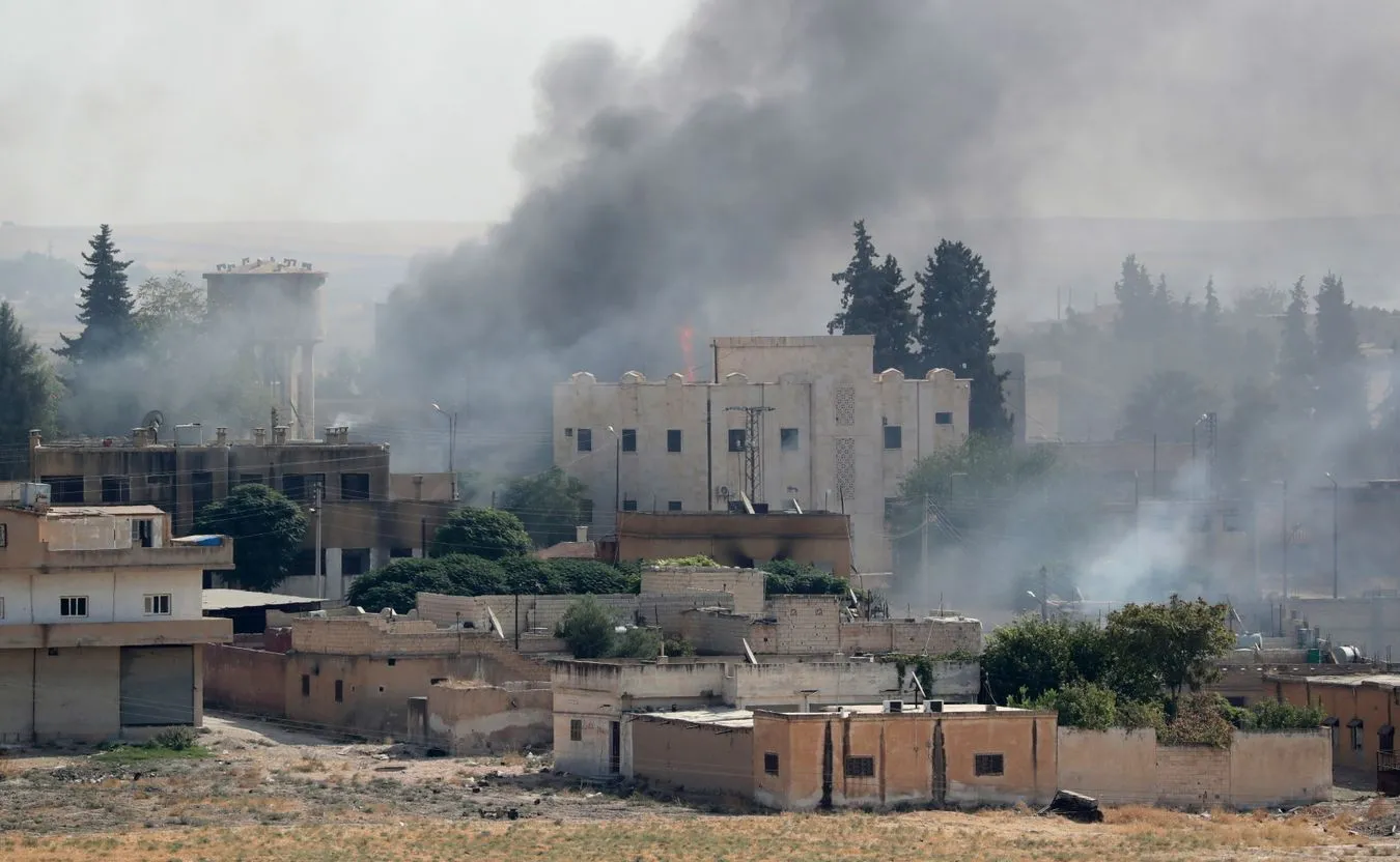 Dym w Syrii