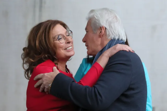 Richard Gere w polskim Sejmie. Posłanka PO: Zaprosiliśmy go, bo jest uczniem Dalajlamy [ZDJĘCIA]