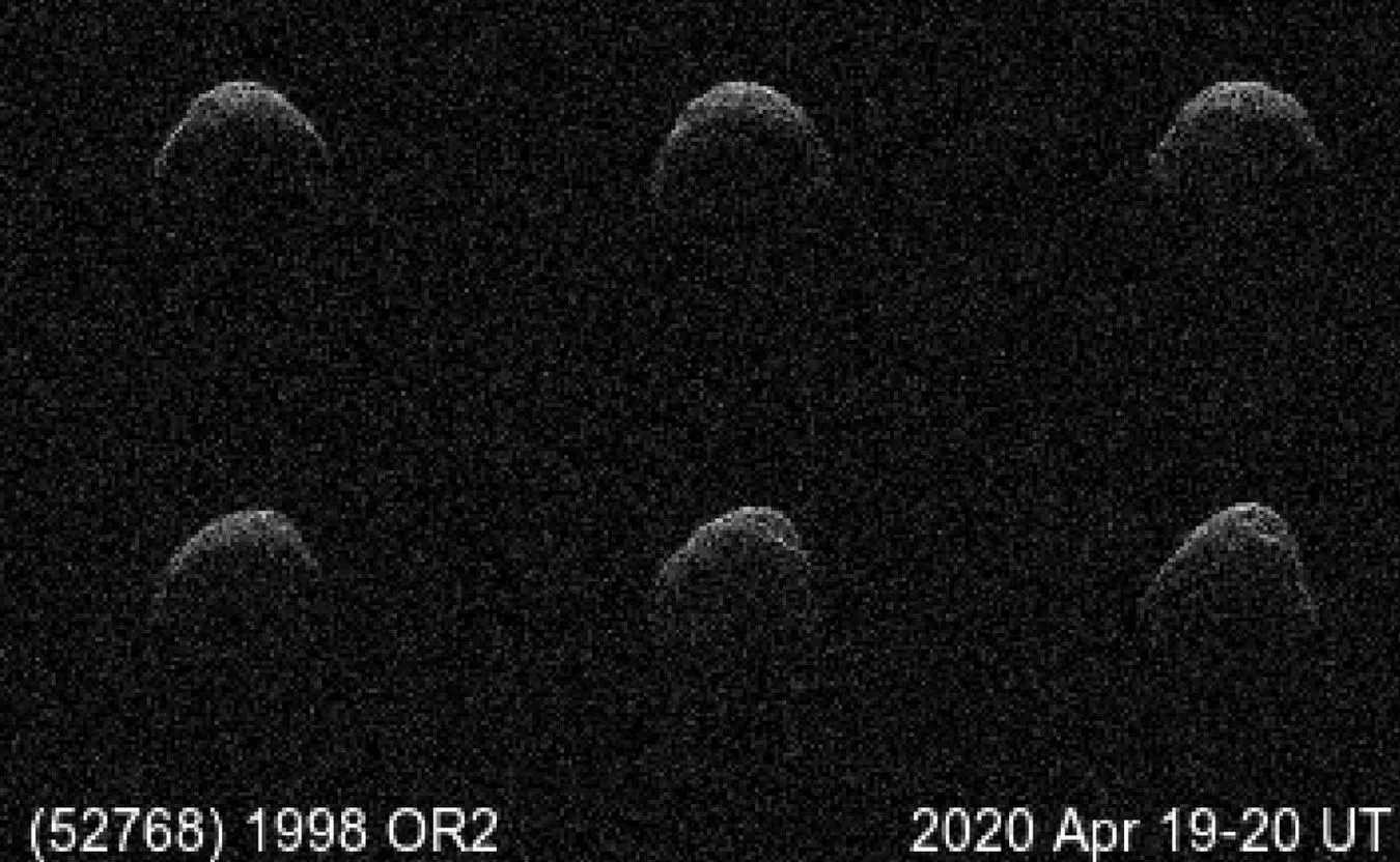 Duża planetoida "z maseczką" przeleciała dzisiaj obok Ziemi
