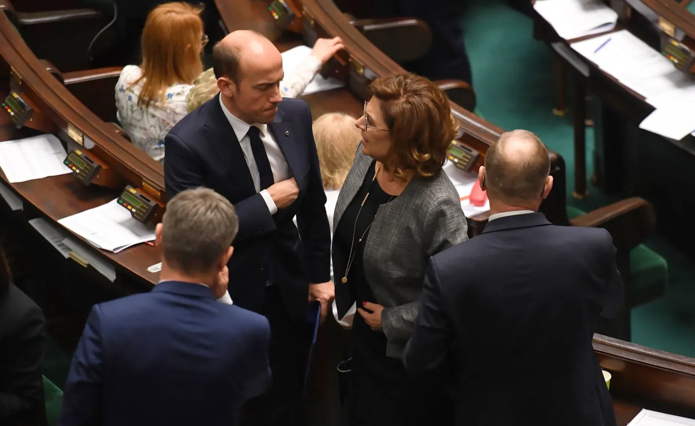 Małgorzata Kidawa-Błońska i Borys Budka