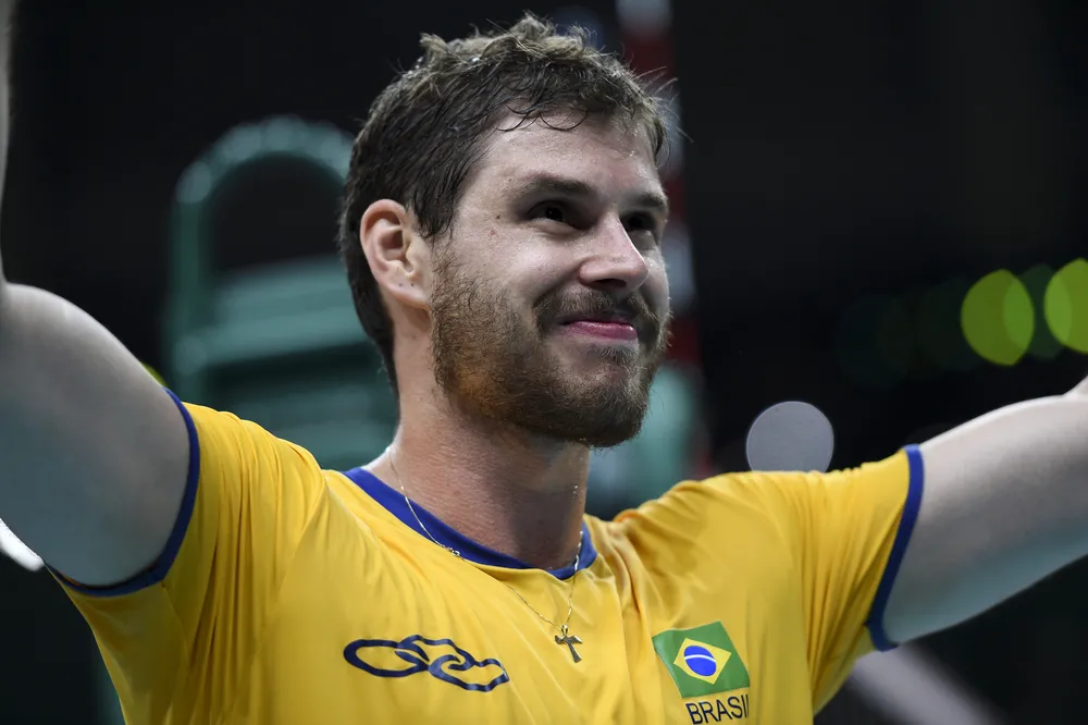 Słynny siatkarz zna kilku słów po polsku, ale woli ich nie wypowiadać