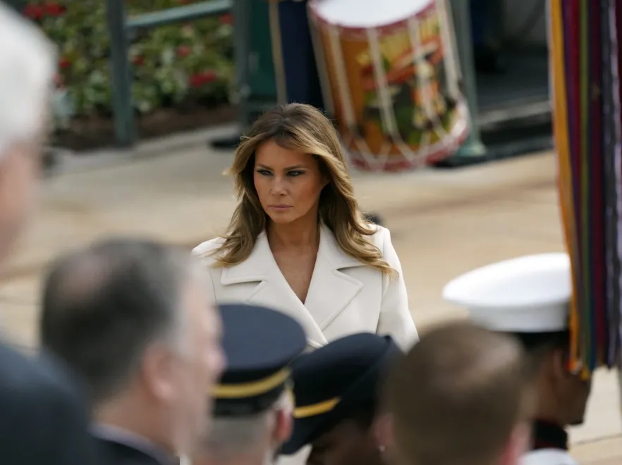 "Tylko na tyle ją stać?" Melania Trump znowu skrytykowana za stylizację