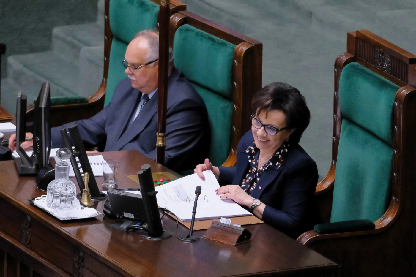 Nietypowe posiedzenie Sejmu. Śmiech i "głupawka" marszałek Witek [WIDEO]