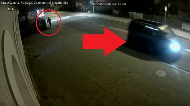 Wiceminister ofiarą złodziei samochodów. Stracił auto w cenie mieszkania [WIDEO z kradzieży]