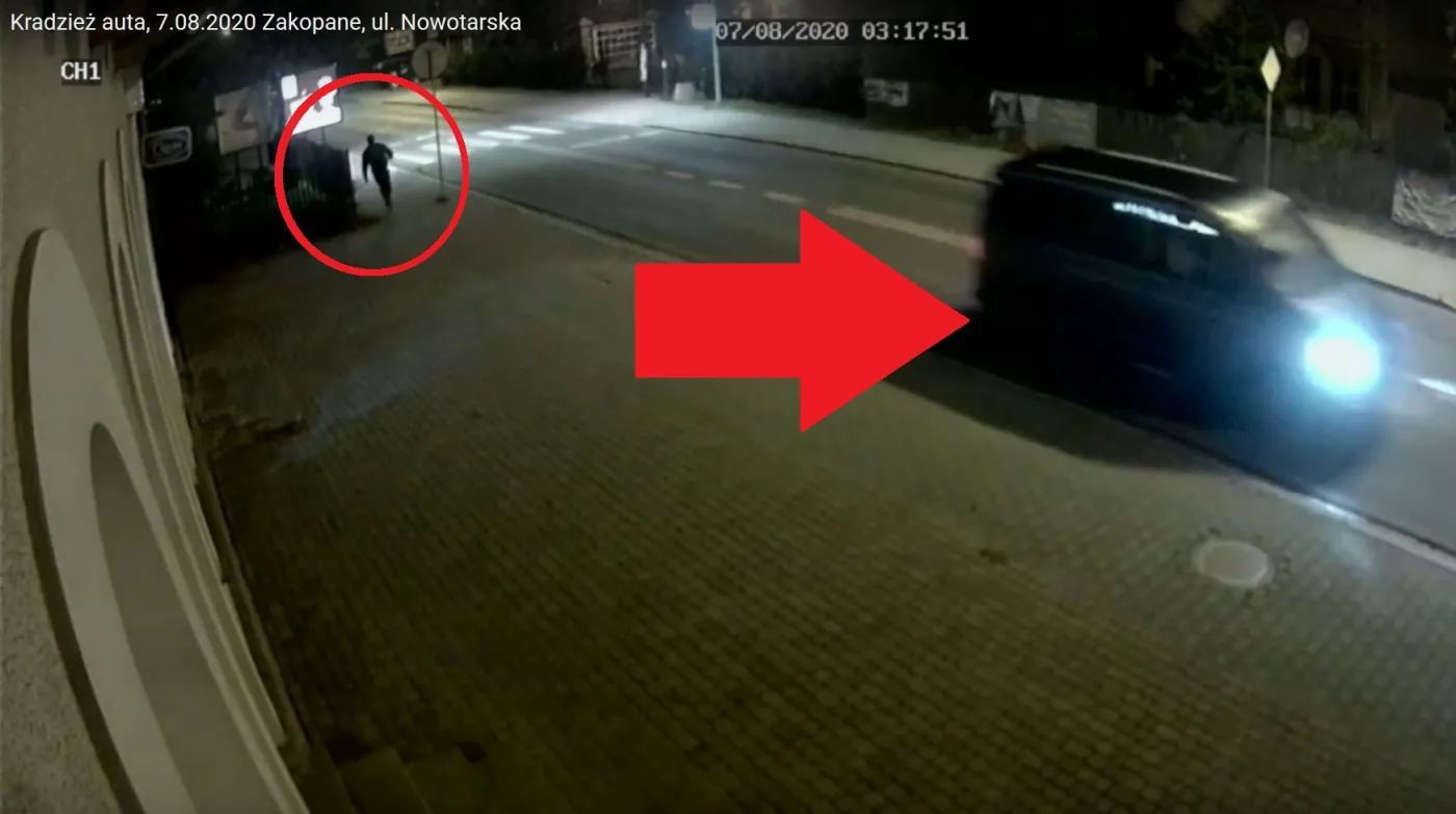 Wiceminister ofiarą złodziei samochodów. Stracił auto w cenie mieszkania [WIDEO z kradzieży]