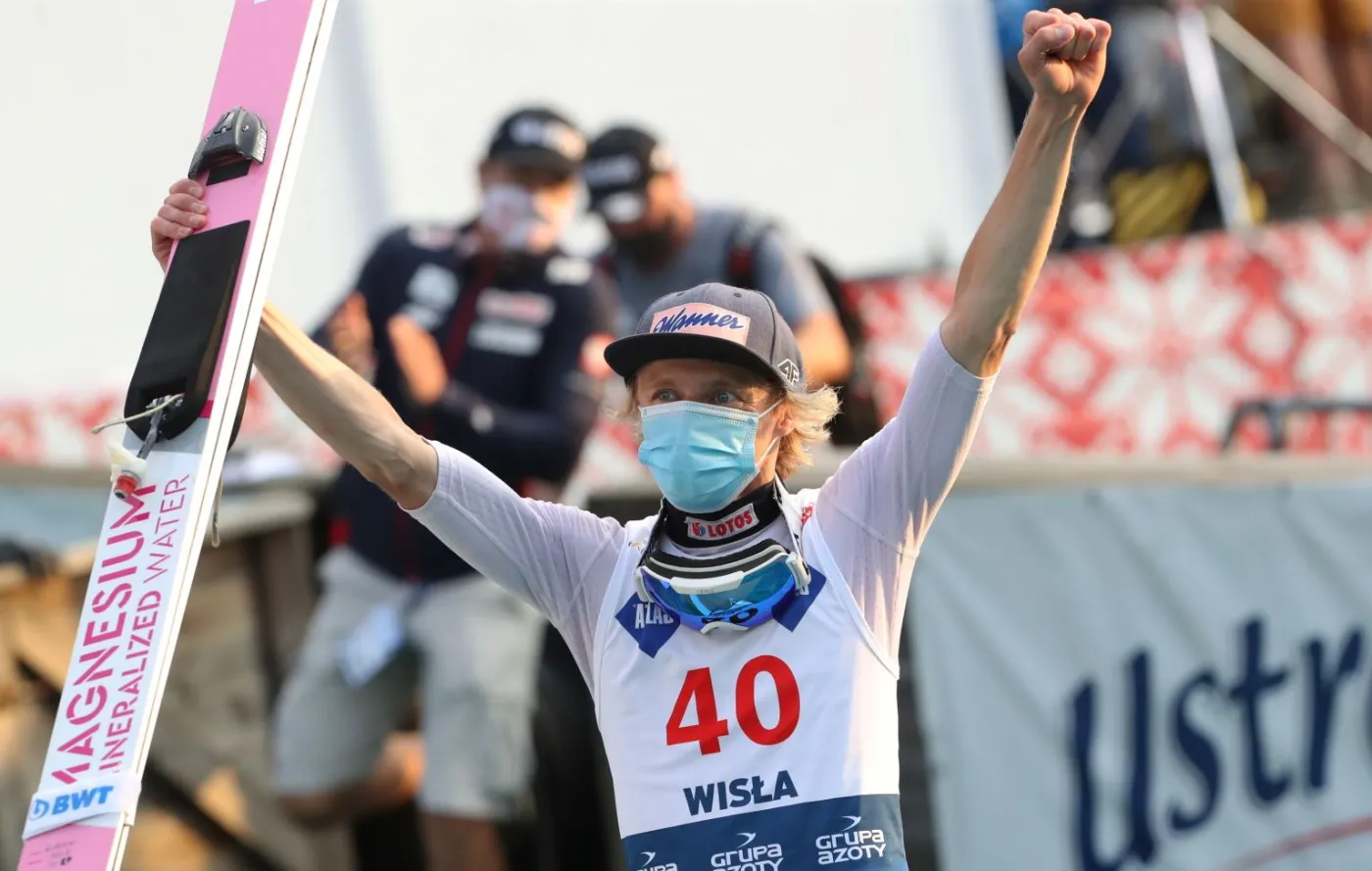 Letnia GP w skokach: Podium ponownie tylko dla Polaków