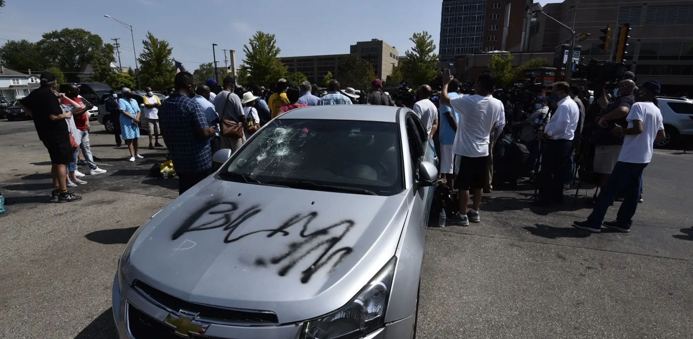 Protest po zastrzeleniu Jacoba Blake'a