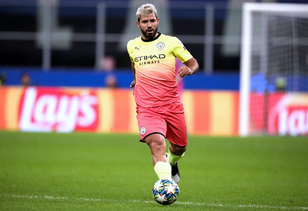 Sergio Aguero nadal nie trenuje. Na boisko wróci dopiero za dwa miesiące