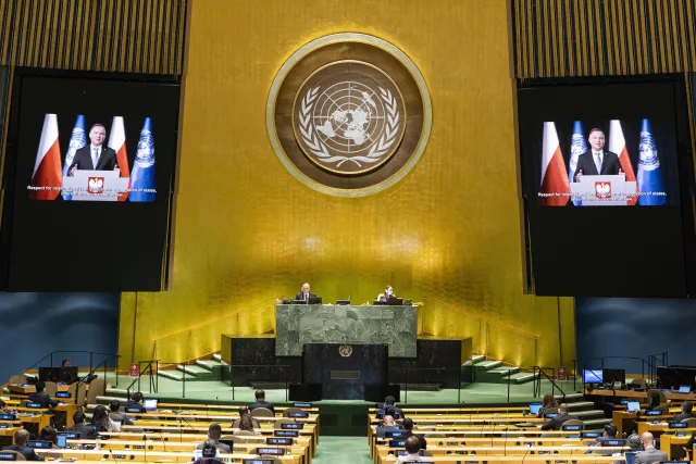 Debata w ONZ. Prezydent Duda apeluje o "globalną solidarność"
